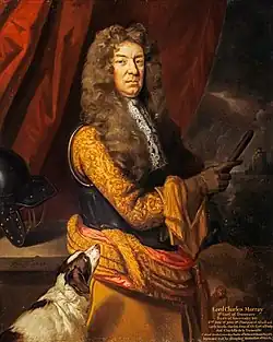 Портрет лорда Чарльза Мюррея работы Готфрида Кнеллера, 1683 год.