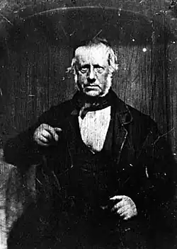 На фотографии, сделанной в Окленде в 1853 году