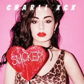 Обложка альбома Charli XCX «Sucker» (2014)