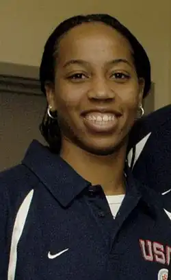 Часити Мелвин во время своего визита в Пентагон, Арлингтон, штат Виргиния (6 апреля 2006 года)