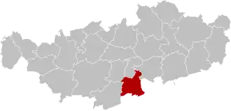 Шастр на карте