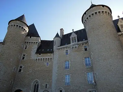 Фасады замка