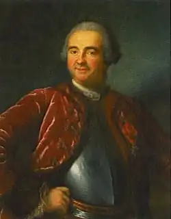 Неизвестный художник. Портрет Гаспара Жозефа Шосгро-де-Лери.