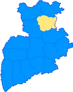 Стародубский уезд на карте