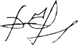 Изображение автографа