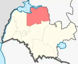 Черновское сельское поселение на карте