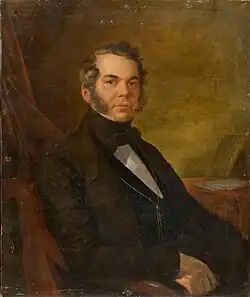 Иван Гаврилович Чернышёв-Кругликов,портрет работы Т. Е. Мягкова, 1843 г.