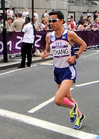 На олимпийском марафоне в Лондоне