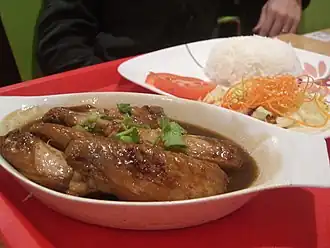 Куриные крылышки в соусе из Кока-колы