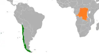 Чили и ДР Конго