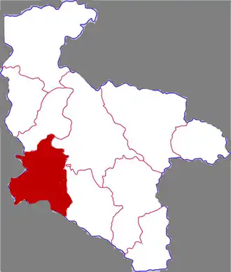 Цзыян на карте