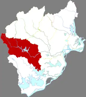 Тайху на карте