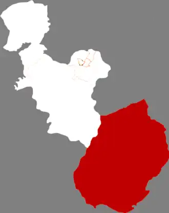 Сюянь-Маньчжурский автономный уезд на карте