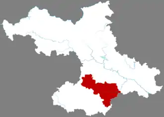 Дэбао на карте