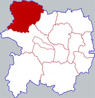 Лунсянь на карте