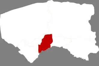 Линьхэ на карте