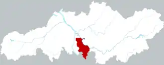 Юйхуа на карте