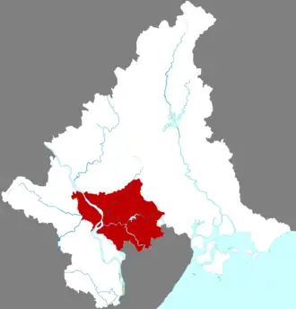 Сянцяо на карте