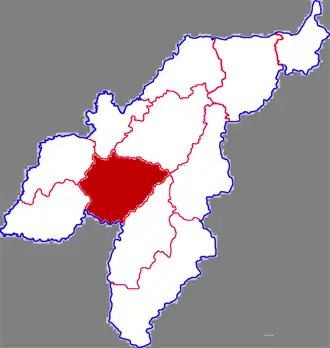 Пинъюань на карте