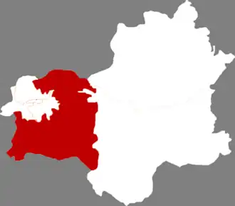 Фушунь на карте