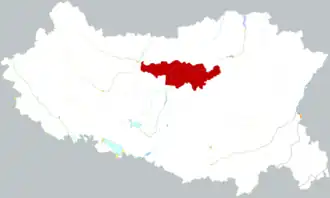 Цунтай на карте