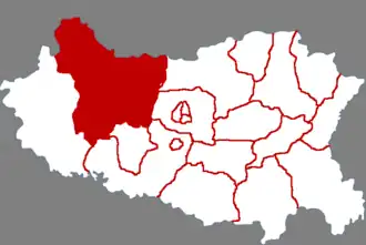 Уань на карте