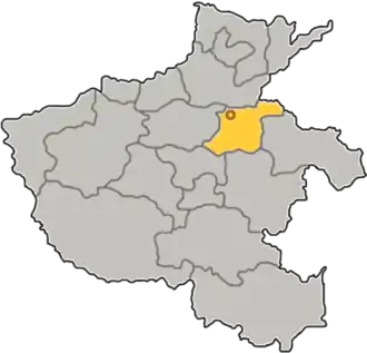 Кайфэн на карте