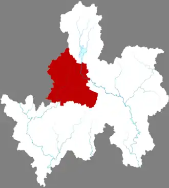 Чжуншань на карте