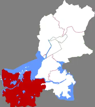 Сюйи на карте