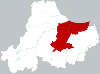 Усин на карте