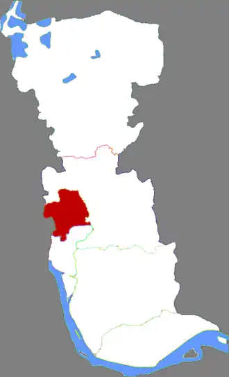 Хайлин на карте