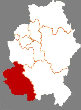 Паньши на карте