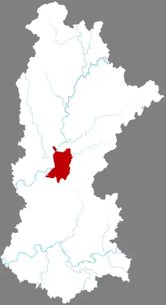 Чжушань на карте