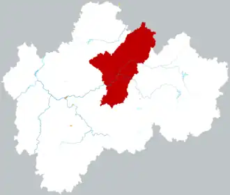 Иу на карте