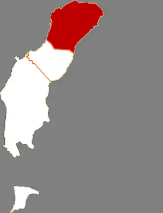 Урхо на карте