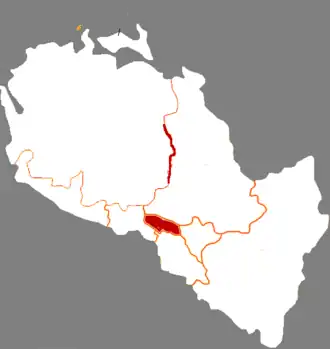 Аньнин на карте