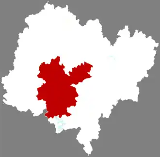 Шанхан на карте