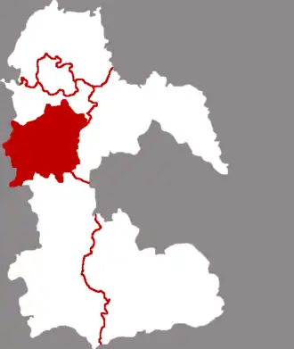 Цзянъян на карте