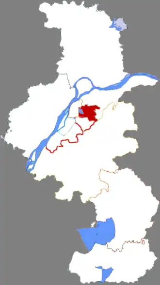 Сюаньу на карте