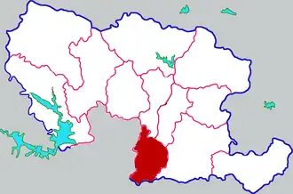 Синье на карте