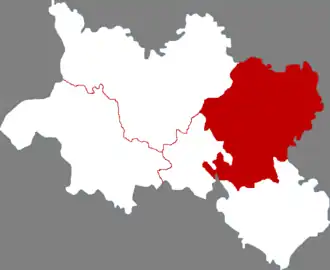 Дунсин на карте