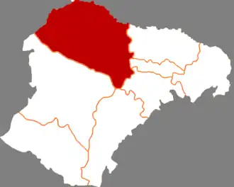 Хангин-Ци на карте