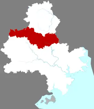 Юнчунь на карте