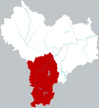 Цзяншань на карте