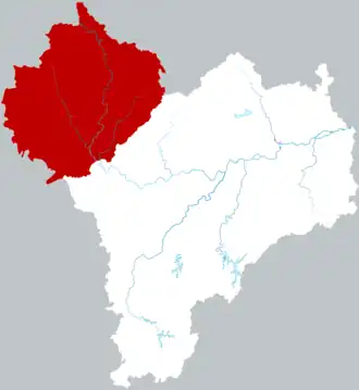 Кайхуа на карте