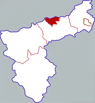 Хубинь на карте