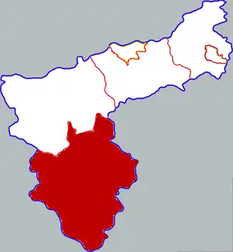 Луши на карте