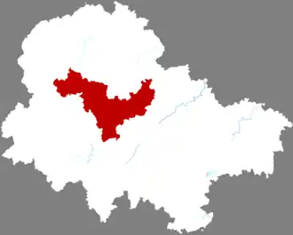 Минси на карте