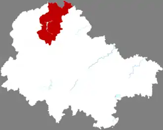 Тайнин на карте