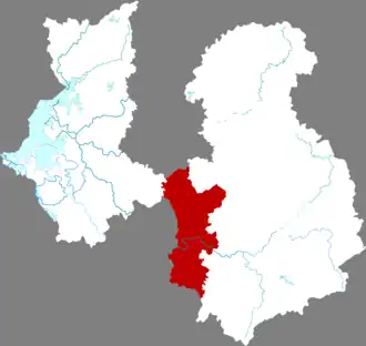 Иян на карте